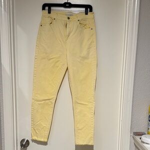 Loft Yellow Women's Jeans